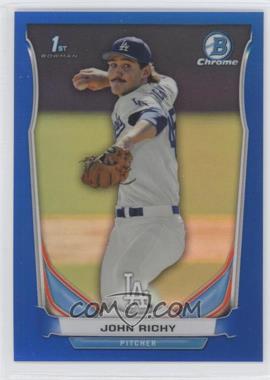 2014 Bowman Draft - Chrome - Blue Refractor #CDP98 - John Richy /399