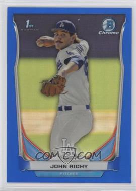 2014 Bowman Draft - Chrome - Blue Refractor #CDP98 - John Richy /399