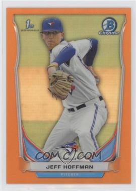 2014 Bowman Draft - Chrome - Orange Refractor #CDP6 - Jeff Hoffman /25