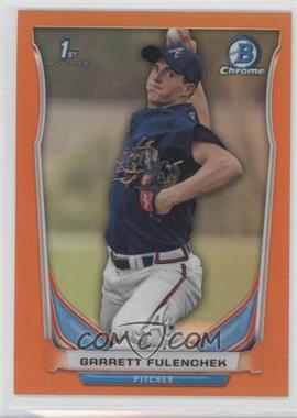 2014 Bowman Draft - Chrome - Orange Refractor #CDP72 - Garrett Fulenchek /25