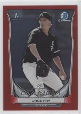 2014 Bowman Draft - Chrome - Red Refractor #CDP80 - Jace Fry /5