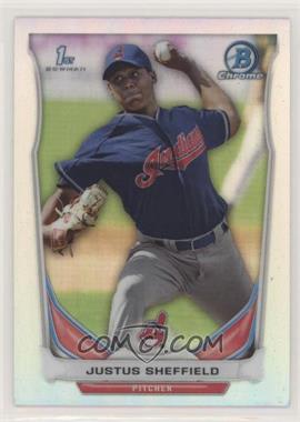 2014 Bowman Draft - Chrome - Refractor #CDP27 - Justus Sheffield [EX to NM]