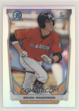 2014 Bowman Draft - Chrome - Refractor #CDP91 - Brian Anderson [EX to NM]