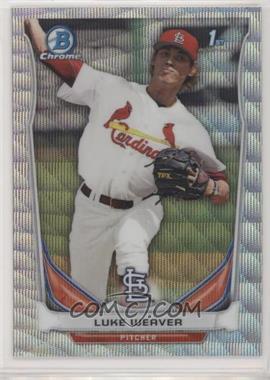 2014 Bowman Draft - Chrome - Silver Wave Refractor #CDP23 - Luke Weaver /25