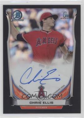 2014 Bowman Draft - Chrome Draft Pick Autographs - Black Refractor #BCA-CE - Chris Ellis /35