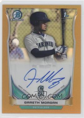 2014 Bowman Draft - Chrome Draft Pick Autographs - Gold Refractor #BCA-GM - Gareth Morgan /50