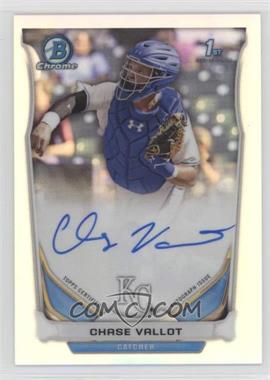 2014 Bowman Draft - Chrome Draft Pick Autographs - Refractor #BCA-CV - Chase Vallot