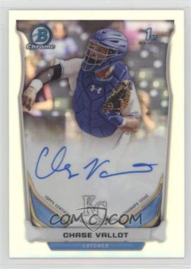 2014 Bowman Draft - Chrome Draft Pick Autographs - Refractor #BCA-CV - Chase Vallot