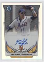 Michael Conforto (Issued in 2015 Bowman Chrome) [EX to NM]