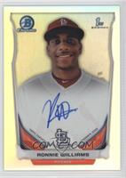Ronnie Williams (Issued in 2015 Bowman Chrome)