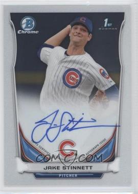 2014 Bowman Draft - Chrome Draft Pick Autographs #BCA-JST - Jake Stinnett