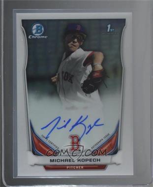 2014 Bowman Draft - Chrome Draft Pick Autographs #BCA-MK - Michael Kopech [COMC RCR Near Mint‑Mint]