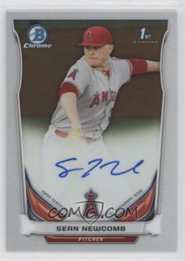 2014 Bowman Draft - Chrome Draft Pick Autographs #BCA-SN - Sean Newcomb