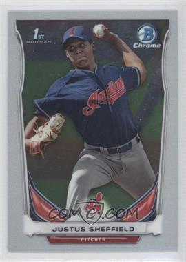 2014 Bowman Draft - Chrome #CDP27 - Justus Sheffield