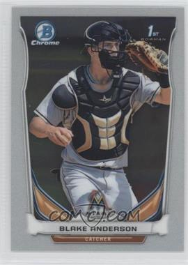 2014 Bowman Draft - Chrome #CDP34 - Blake Anderson