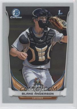 2014 Bowman Draft - Chrome #CDP34 - Blake Anderson