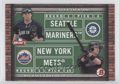 2014 Bowman Draft - Dual Draftees #DD-JC - Alex Jackson, Michael Conforto