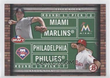 2014 Bowman Draft - Dual Draftees #DD-KN - Aaron Nola, Tyler Kolek