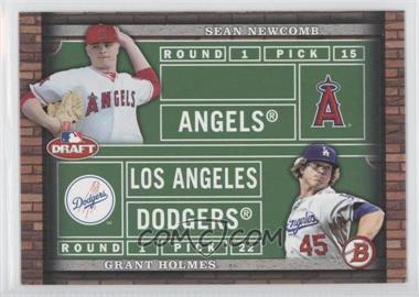 2014 Bowman Draft - Dual Draftees #DD-NH - Grant Holmes, Sean Newcomb