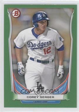 2014 Bowman Draft - Top Prospects - Green #TP-41 - Corey Seager /75