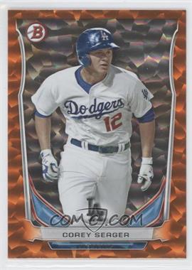 2014 Bowman Draft - Top Prospects - Orange Ice #TP-41 - Corey Seager /25