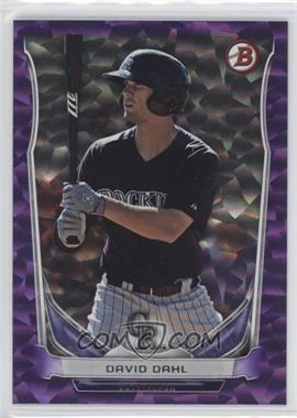 2014 Bowman Draft - Top Prospects - Purple Ice #TP-15 - David Dahl /99