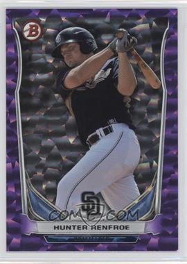 2014 Bowman Draft - Top Prospects - Purple Ice #TP-32 - Hunter Renfroe /99