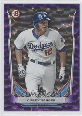 2014 Bowman Draft - Top Prospects - Purple Ice #TP-41 - Corey Seager /99