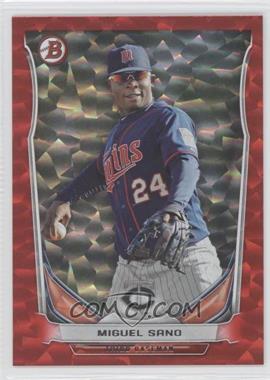 2014 Bowman Draft - Top Prospects - Red Ice #TP-2 - Miguel Sano /150