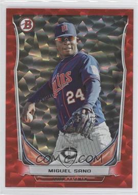 2014 Bowman Draft - Top Prospects - Red Ice #TP-2 - Miguel Sano /150