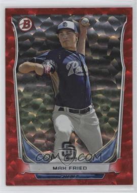 2014 Bowman Draft - Top Prospects - Red Ice #TP-8 - Max Fried /150 [EX to NM]