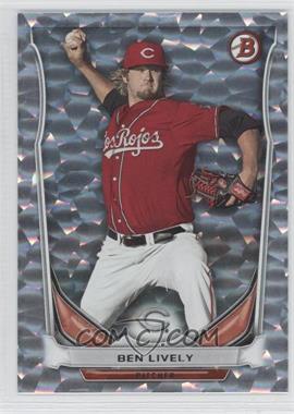 2014 Bowman Draft - Top Prospects - Silver Ice #TP-43 - Ben Lively