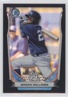 2014 Bowman Draft - Top Prospects Chrome - Black Refractor #CTP-64 - Mason Williams /75