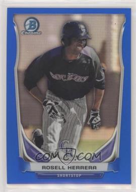 2014 Bowman Draft - Top Prospects Chrome - Blue Refractor #CTP-21 - Rosell Herrera /399 [Noted]