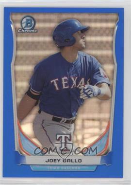 2014 Bowman Draft - Top Prospects Chrome - Blue Refractor #CTP-80 - Joey Gallo /399