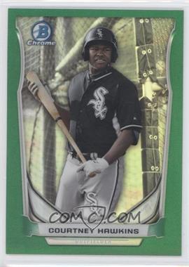 2014 Bowman Draft - Top Prospects Chrome - Green Refractor #CTP-87 - Courtney Hawkins /150