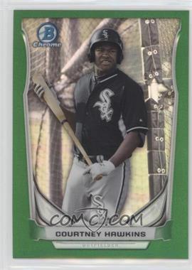 2014 Bowman Draft - Top Prospects Chrome - Green Refractor #CTP-87 - Courtney Hawkins /150