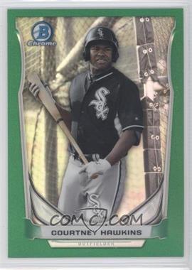 2014 Bowman Draft - Top Prospects Chrome - Green Refractor #CTP-87 - Courtney Hawkins /150