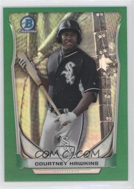 2014 Bowman Draft - Top Prospects Chrome - Green Refractor #CTP-87 - Courtney Hawkins /150