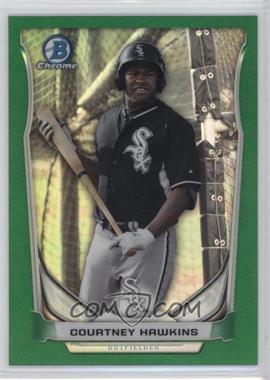 2014 Bowman Draft - Top Prospects Chrome - Green Refractor #CTP-87 - Courtney Hawkins /150