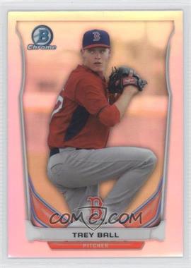 2014 Bowman Draft - Top Prospects Chrome - Refractor #CTP-20 - Trey Ball