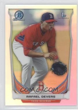 2014 Bowman Draft - Top Prospects Chrome - Refractor #CTP-37 - Rafael Devers