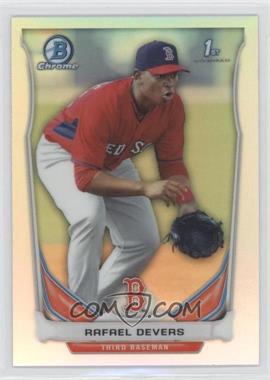 2014 Bowman Draft - Top Prospects Chrome - Refractor #CTP-37 - Rafael Devers