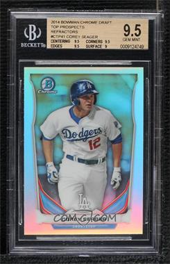 2014 Bowman Draft - Top Prospects Chrome - Refractor #CTP-41 - Corey Seager [BGS 9.5 GEM MINT]