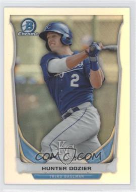 2014 Bowman Draft - Top Prospects Chrome - Refractor #CTP-46 - Hunter Dozier