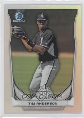 2014 Bowman Draft - Top Prospects Chrome - Refractor #CTP-47 - Tim Anderson