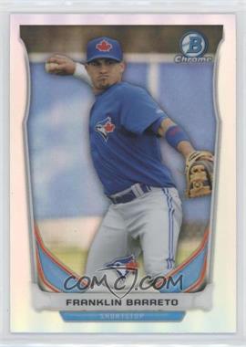 2014 Bowman Draft - Top Prospects Chrome - Refractor #CTP-78 - Franklin Barreto