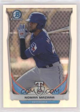 2014 Bowman Draft - Top Prospects Chrome - Refractor #CTP-90 - Nomar Mazara