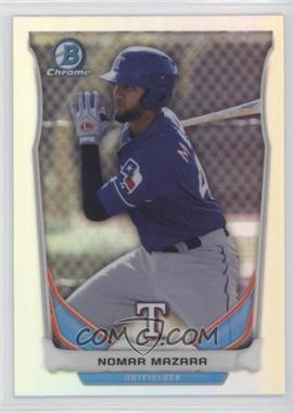 2014 Bowman Draft - Top Prospects Chrome - Refractor #CTP-90 - Nomar Mazara