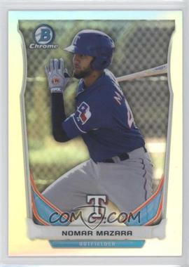 2014 Bowman Draft - Top Prospects Chrome - Refractor #CTP-90 - Nomar Mazara